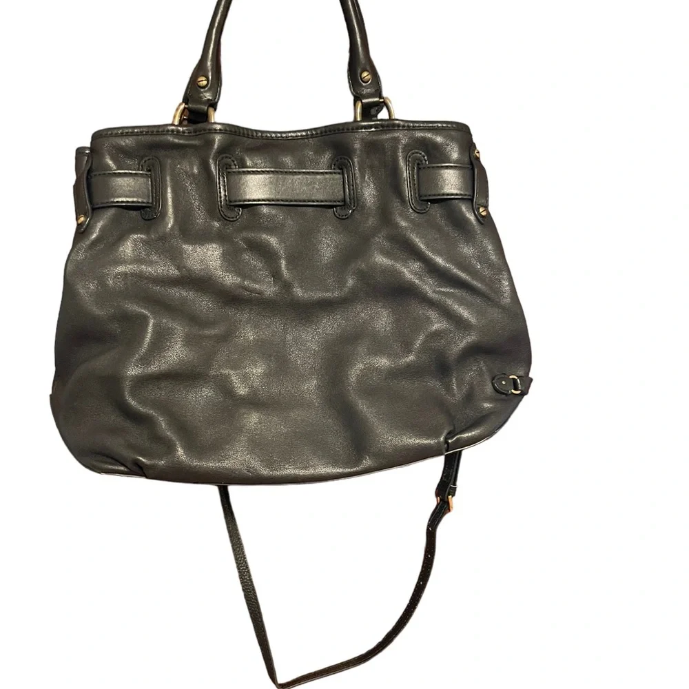 : : COLE HAAN Black Leather Handbag